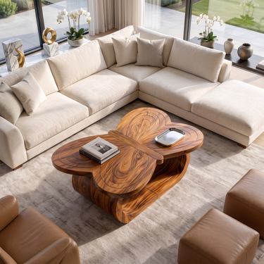 Contemporary Statement Coffee Table For Living Room