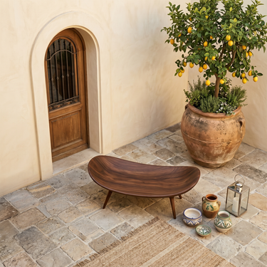 Sculptural Outdoor Bench For Garden Or Relaxed Spaces