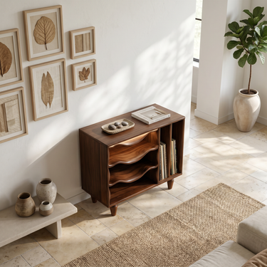 Minimalist Audio Console Stand For Entertainment Interior Area