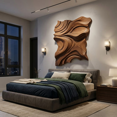 Modern Abstract Wall Sculpture For Living Room Decor