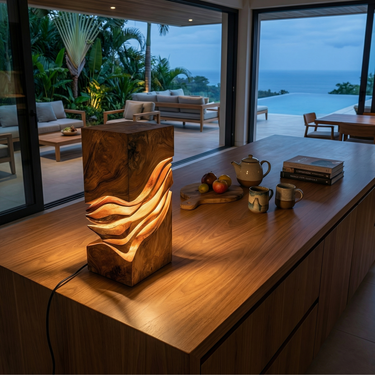 Modern Sculptural Lamp Entryway Console Living Room Hotel Lobby Corner