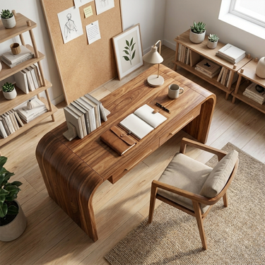 Mid Century Modern Desk For Home Office