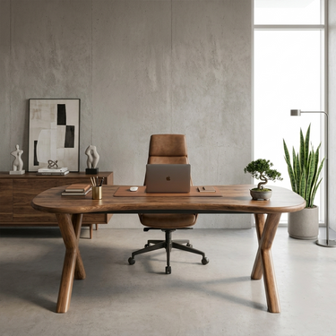 Mid Century Office Desk For Workspace