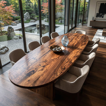 Contemporary Oval Dining Table For Dining Room