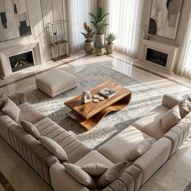 Nautical Coffee Table For Marina Living Room