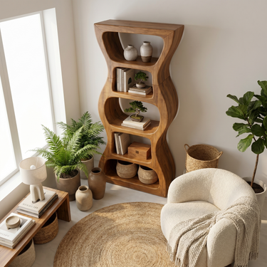 Contemporary Bookshelf For Home Library