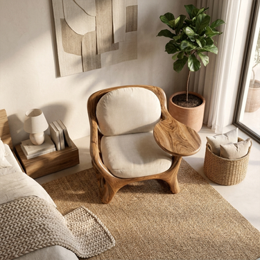 Contemporary Accent Chair For Living Room