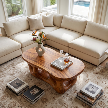 Modern Statement Coffee Table For Living Room