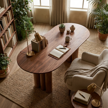 Rustic Writing Table For Bedroom Office