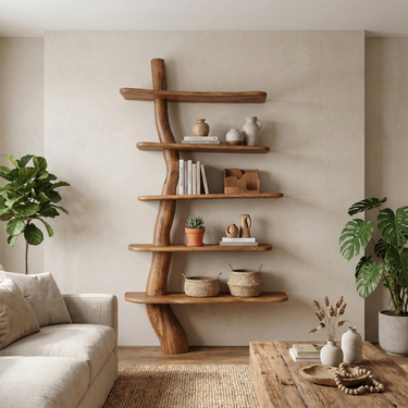Modern Tree Bookshelf For Reading Corner