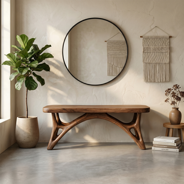 Modern Lounge Bench For Living Room