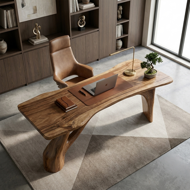 Rustic Writing Table For Home Workspace