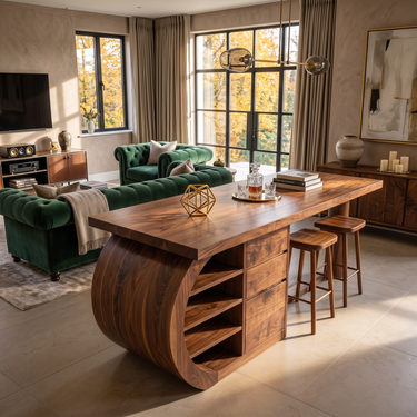 Modern Kitchen Island With Storage For Open Kitchen