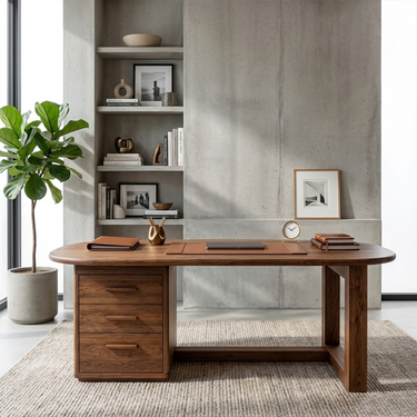 Mid Century Work Desk For Study Room