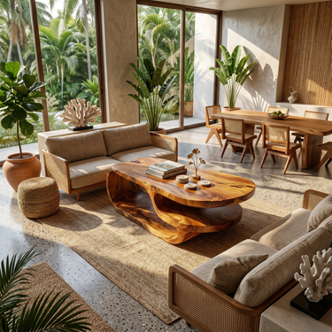 Luxury Oval Coffee Table For Lounge Room