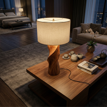 Modern Accent Table Lamp Bedroom Living Room Hotel Room Corner