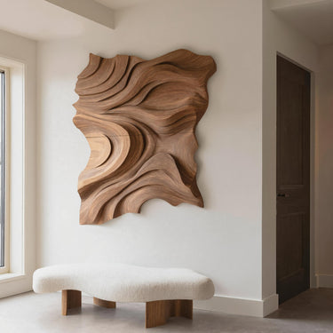 Modern Abstract Wall Sculpture For Living Room Decor