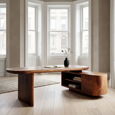 Modern L-Shaped Desk For Contemporary Home Office