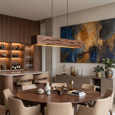 Elegant Pendant Light Combining Modern Design For Kitchen