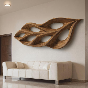 Modern Leaf Wall Art For Bedroom Or Living Room