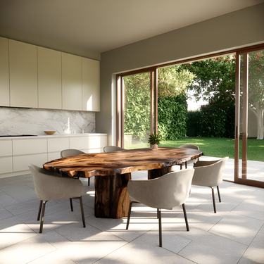 Modern Rectangular Dining Table For Contemporary Home Dining Space
