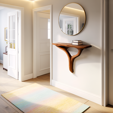 Modern Floating Wood Shelf For Home Interior