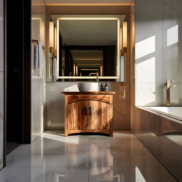 Modern Bathroom Vanity Cabinet For Bathroom Space