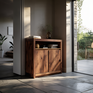 Handcrafted Storage Cabinet For Entryway