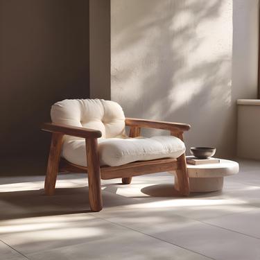 Handcrafted Accent Chair For Modern Home