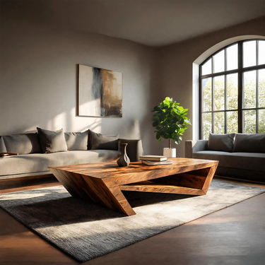 Modern Coffee Table With Unique Storage For Living