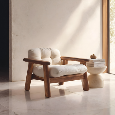 Handcrafted Accent Chair For Modern Home