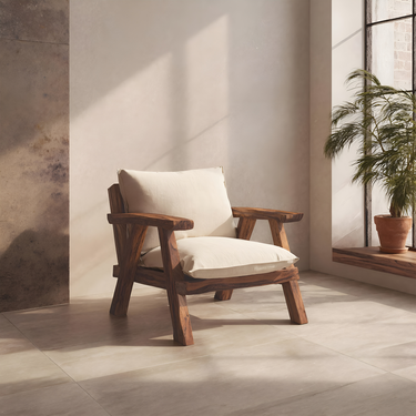 Modern Accent Seating For Living Or Entryway Space