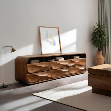 Minimalist Sideboard With Drawers And Storage For Living