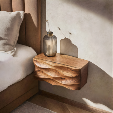 Modern Wall Mounted Nightstand For Bedroom Decor