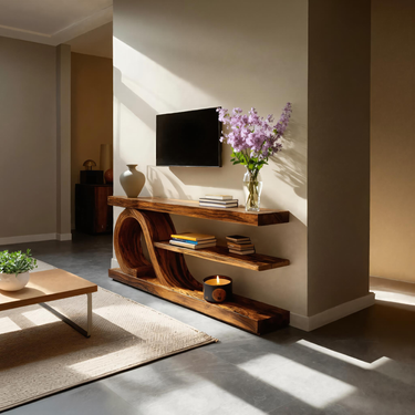 Mid Century TV Cabinet For Living Room Decor