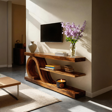 Mid Century TV Cabinet For Living Room Decor