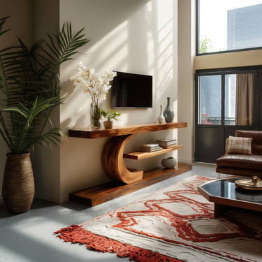 Modern TV Console For Living Room