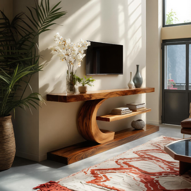 Modern TV Console For Living Room