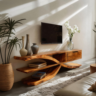 Elegant TV Console For Living Room