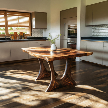 Rustic Dining Table For Kitchen Or Dining Room