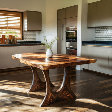 Rustic Dining Table For Kitchen Or Dining Room