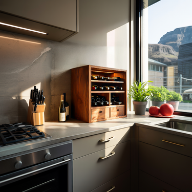 Modern Wine Cabinet For Contemporary Kitchen Decor