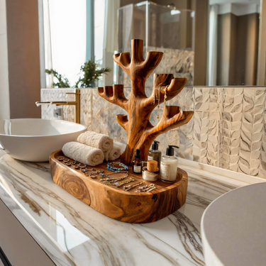 Luxury Handcrafted Jewelry Holder For Bedroom Space