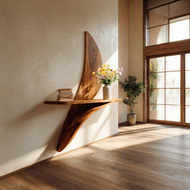 Artistic Wall Shelf For Modern Living Room