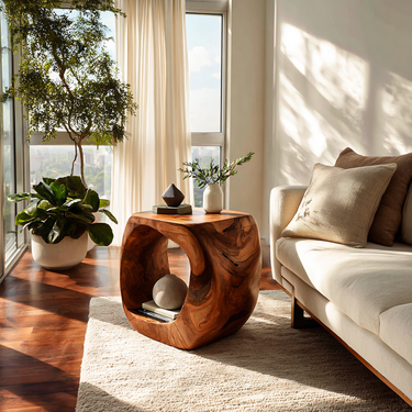 Modern Wooden Side Table For Living Room Furniture