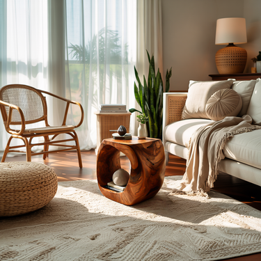 Modern Wooden Side Table For Living Room Furniture