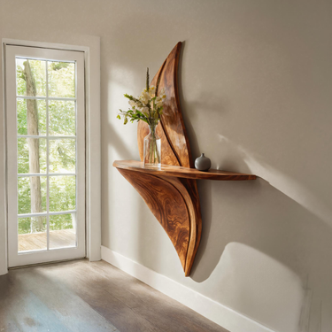 Modern Hallway Accent Shelf For Home Decor
