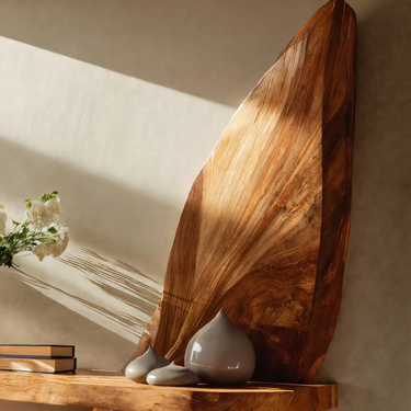 Artisan Display Shelf For Living Spaces