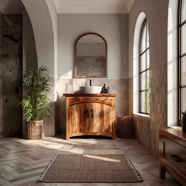 Modern Bathroom Vanity Cabinet For Bathroom Space