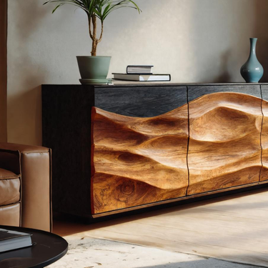 Contemporary Sideboard Storage For Dining Or Living Room